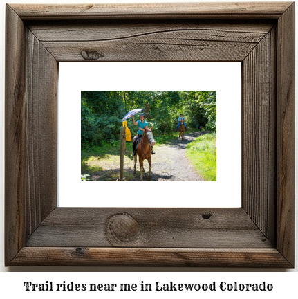 trail rides near me in Lakewood, Colorado